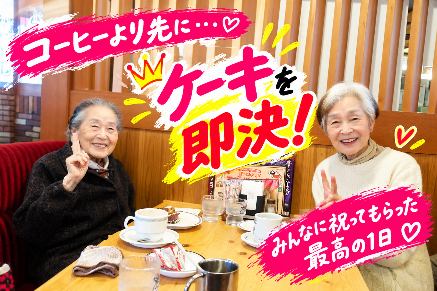 誕生日は女子会で